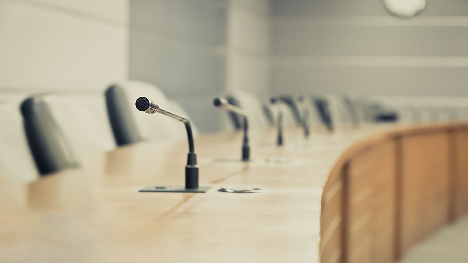 empty board room