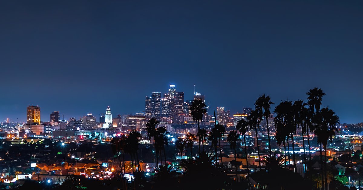 la night skyline