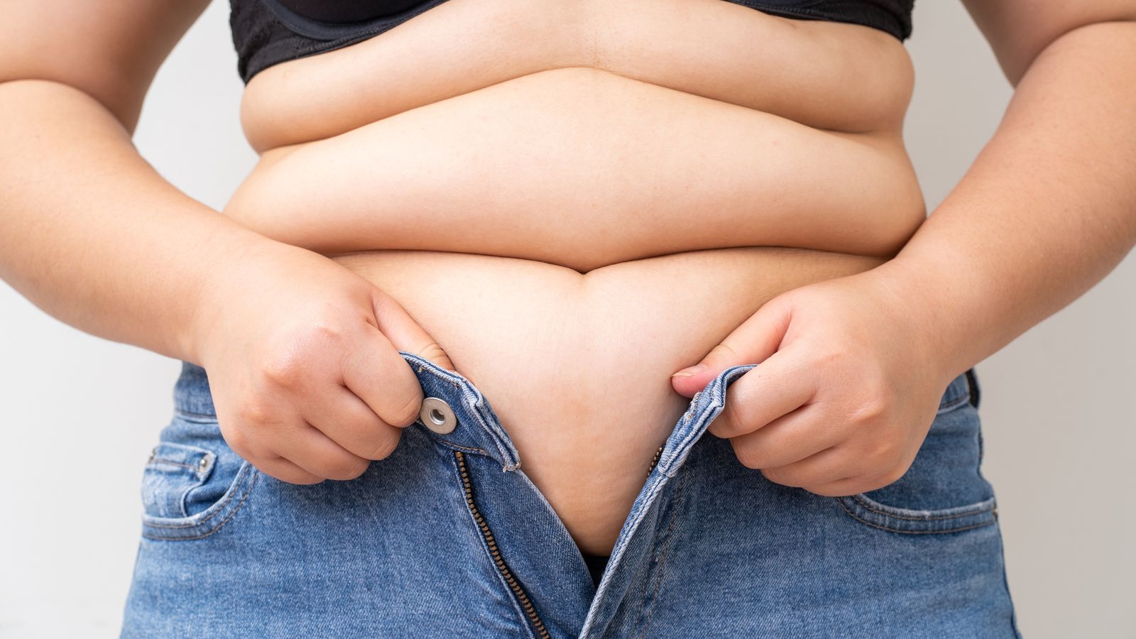 overweight person