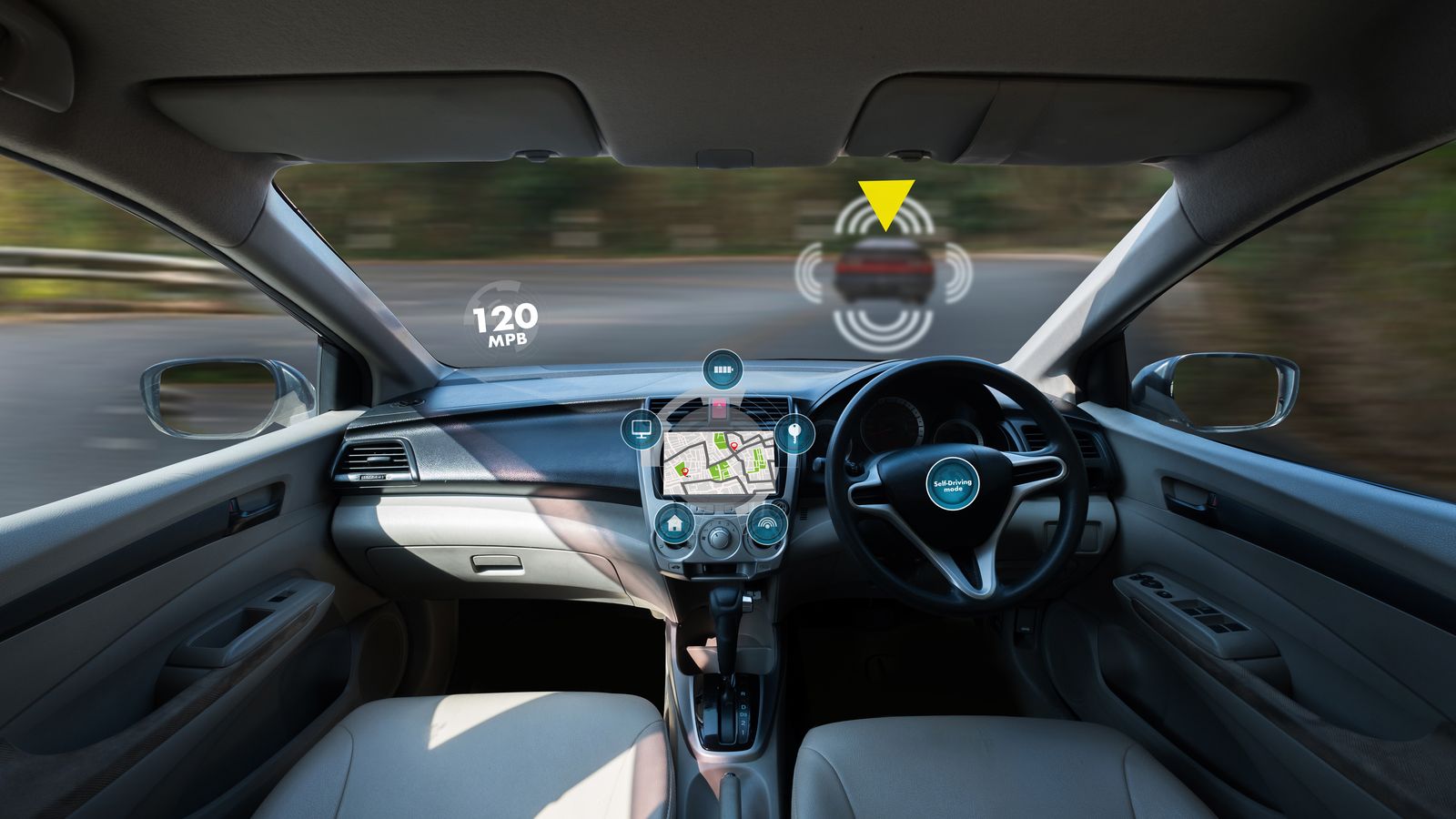 self driving car
