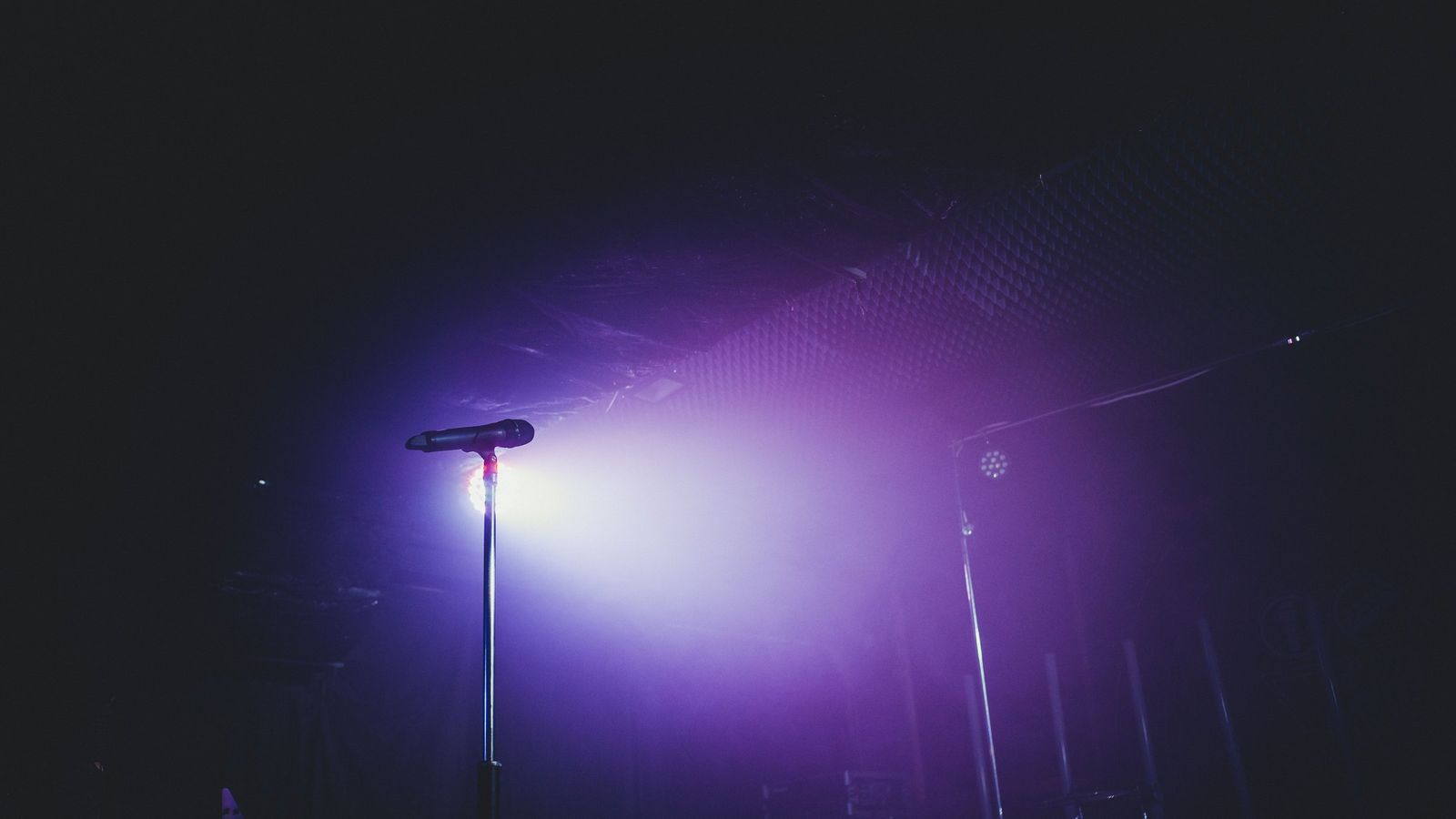 empty concert stage